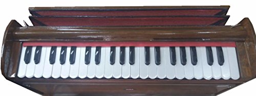 Ultra-Compact Full Range 3½ Octave Bina Dulcetina Portable Indian Teak Harmonium #TOP7