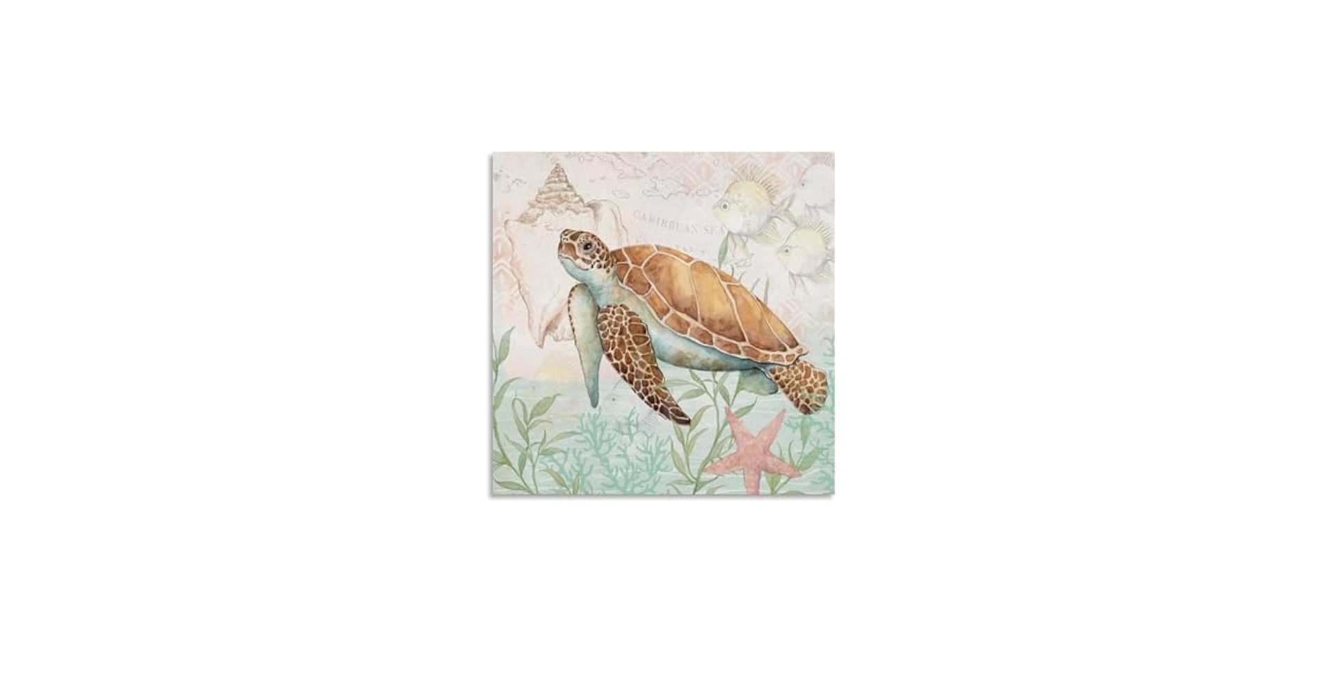 絵画　海亀 Amazon.co.jp: フレーム付き 海亀 絵画 アートワーク:木製 海岸
