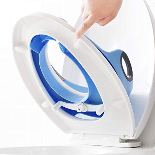 Potty Seat voor peuters Multifunctionele kindertoilet Draagbare comfort Poty Training Seat Blue,White,Pink Pittige… - Afbeelding 6