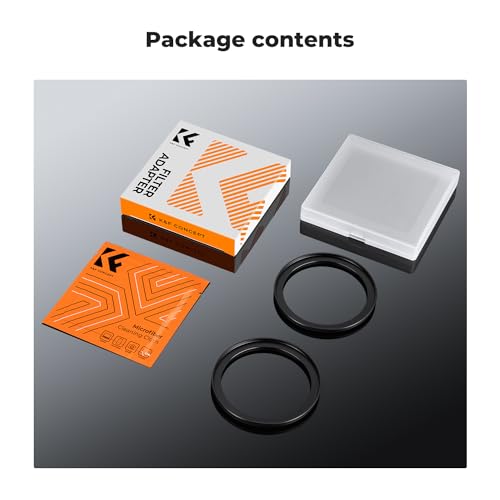 Image of K&F Concept 49-52mm(2 Pcs) Step-Up Ring Adapter