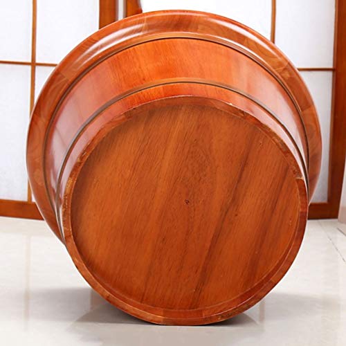 Tina de baño de pies de madera para pedicura Katzowen miniatura 3