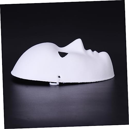Masques blancs en pâte Healvian pour customisation visage Halloween