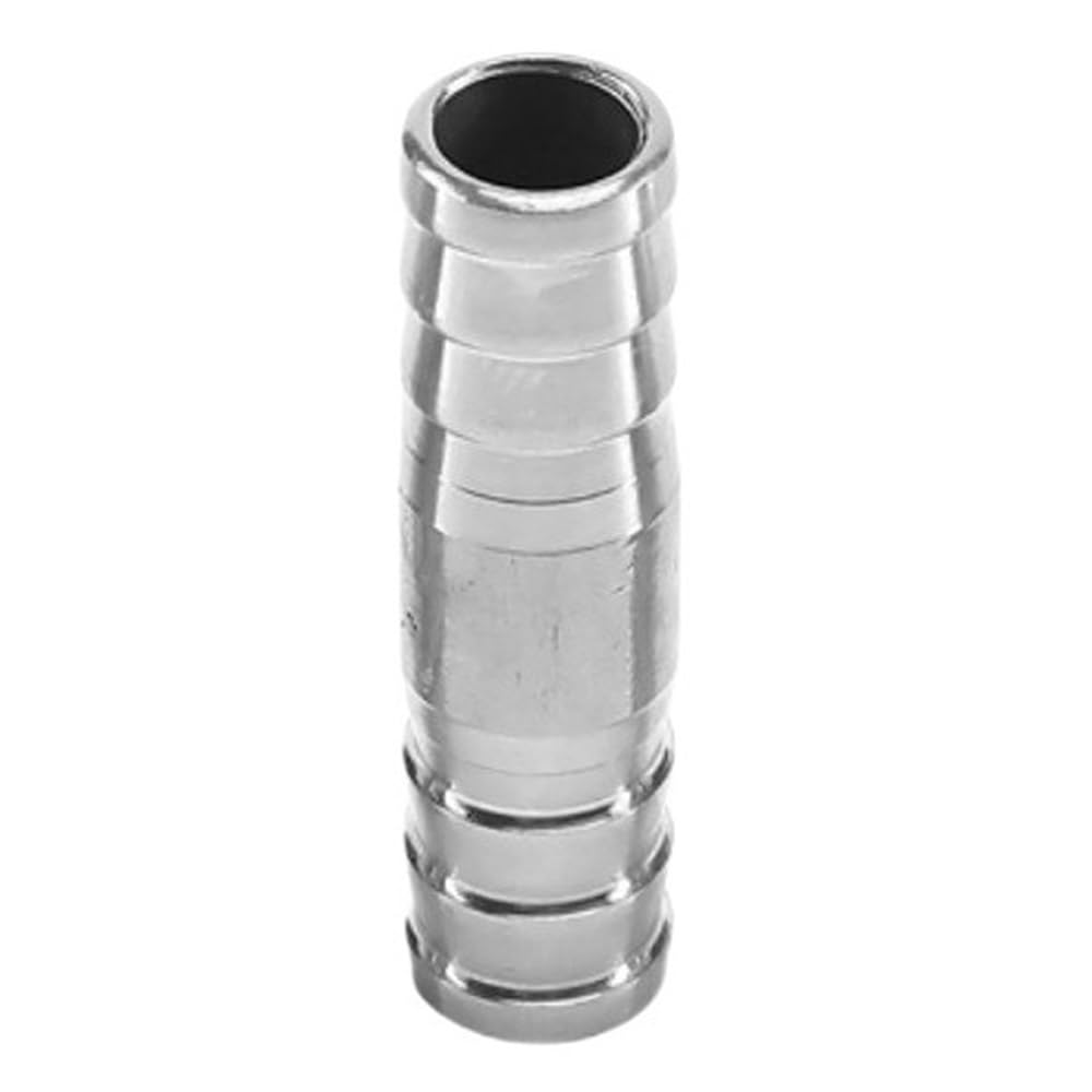 Yjqhody One Color Hose Barb Straight Pagoda Water Pipe Fitting, Ss304 Pagoda Water Pipe Connector For Agricultural 1Piece(6Mm)