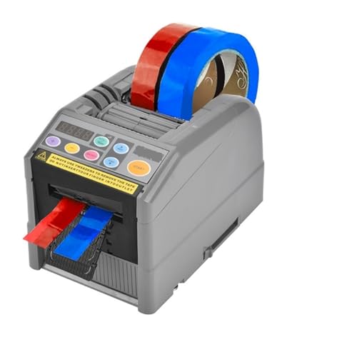 テープディスペンサーマシン 自動テープディスペンサー 電動両面カッター 粘着テープ切断機 切断長さ999mm 包装梱包作業(Set 2)