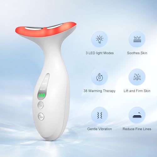 Neck Massager Portable facial with constant temperature heat therapy and vibration - image 6