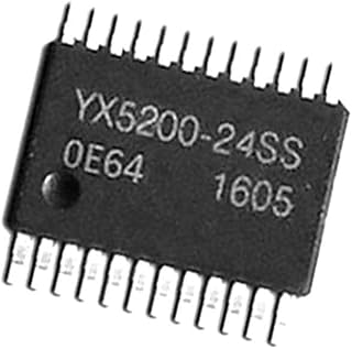 YX5200-24SS YX5200 Serial mp3 Spots Feature MP3 Programs can be Linked to U Disk TF Card SD Card chip YX520024SS