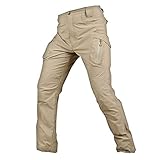 Outdoor Sports Trousers Combat Tactical Quick Dry IX9 Pants - Tan - XXXL