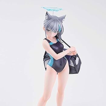 ■砂狼 白子 スクール水着 美少女 セクシーフィギュア ブルアカ ■ 砂狼 白子 スクール水着 美少女 セクシーフィギュア ブルアカ