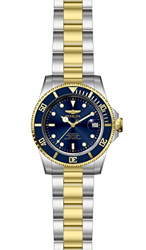 Image of Invicta Stainless Steel Diver's 200M Automatic Blue Dial Analog Watch - for Men 35703