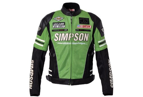 Amazon | [シンプソン] メッシュジャケット LimeGreen 3L SJ-4115