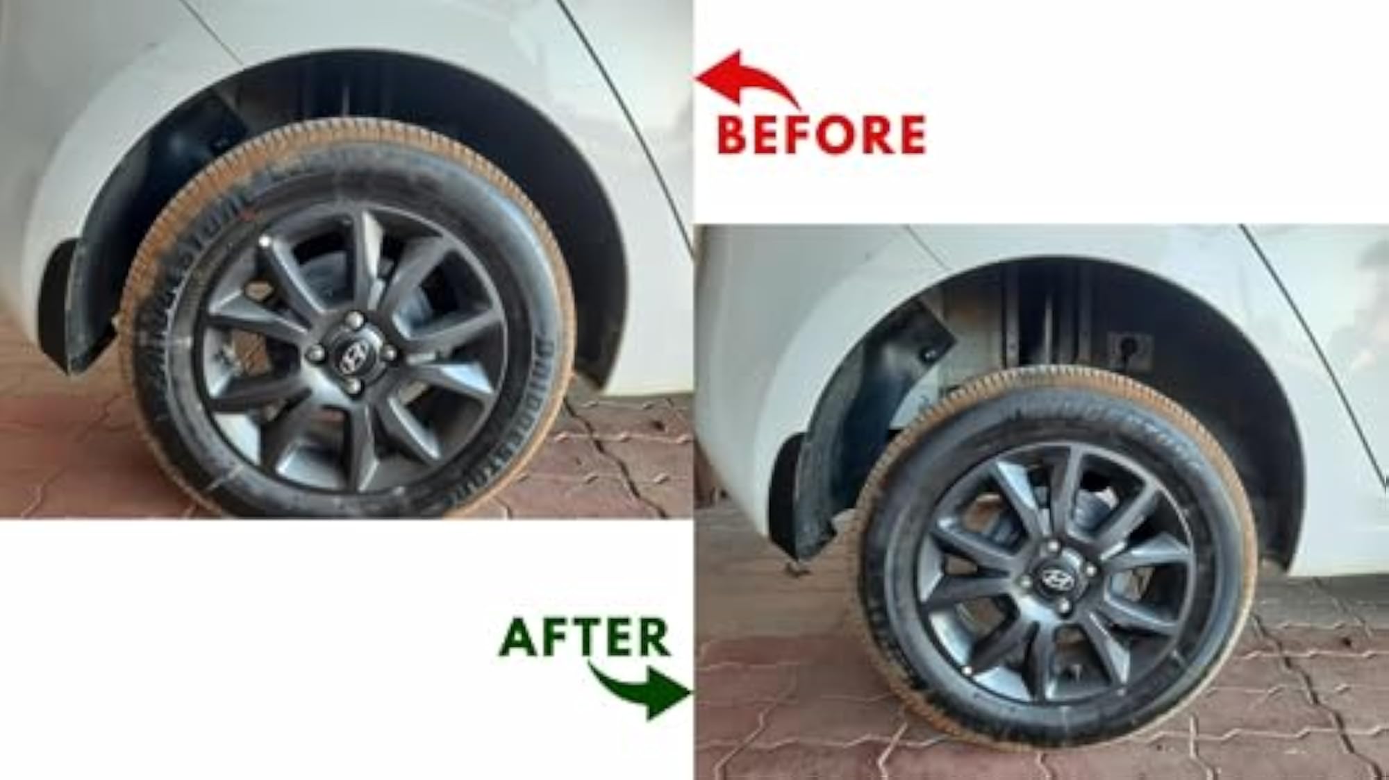 Santro Ride Height Lift Rear Set of 2 Pcs
