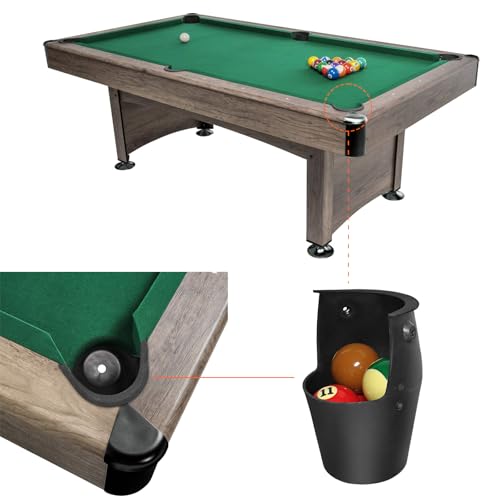 MoyanSuper Pool Table Pockets Replacement Pockets for Billiard Table Set of 6 - Thumbnail 7