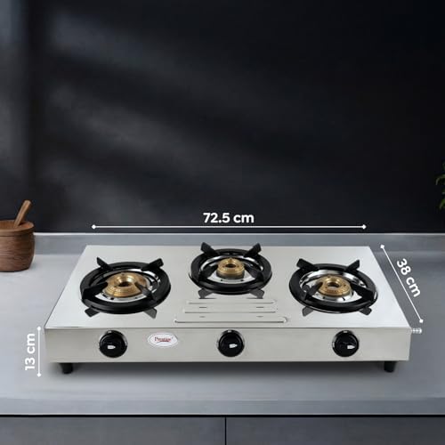 Image of Prestige Ss 3B Fame Gas Stove