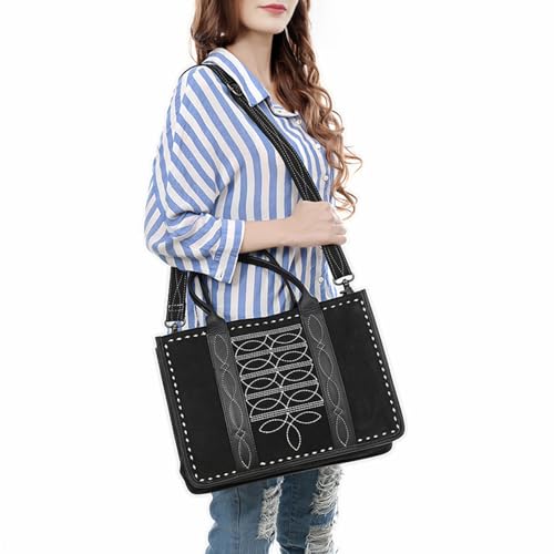 Bolso Tote American Darling de cuero genuino para mujer miniatura 2