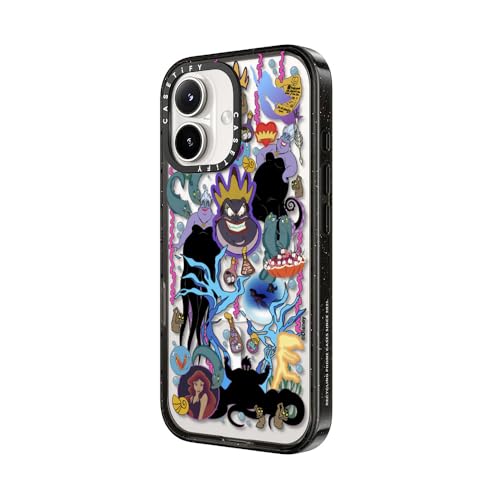 Coque Magsafe iPhone 16 Plus CASETiFY antichoc Disney noire