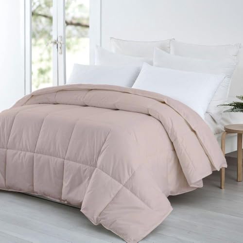 HOMEROKK PARIS Couette Chaude 140x200 cm Beige