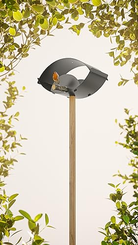 Alberts View 355029 Bird House Nesting Box Stainless Steel in Various Trendy Colours Bird Nest for Hanging or Standing Up Size 420 x 110 x 140 mm - Image 3