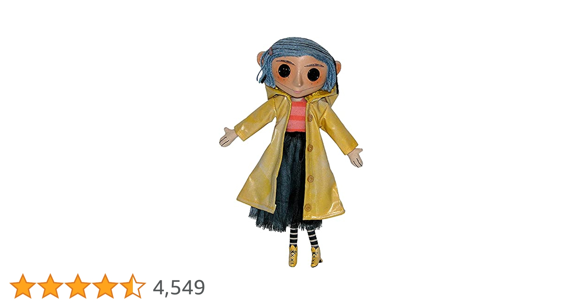 Amazon.co.jp: NECA コララインとボタンの魔女 10インチドール