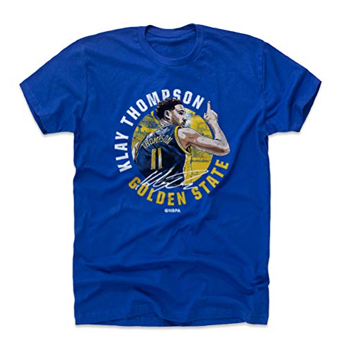 500 LEVEL Klay Thompson Shirt (Cotton, Large, Royal Blue) - Klay Thompson Premiere Y WHT