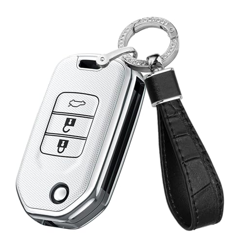 Étui de clé de voiture pour Honda Civic et CR-V avec protection 3 boutons