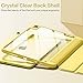 Wenlaty Compatible with iPad (A16) 11th Generation Case 11 Inch 2025, for iPad 10th Generation Case 10.9 Inch 2022 with Pencil Holder, Trifold Stand Protective Clear Back, Auto Wake/Sleep, Yellow