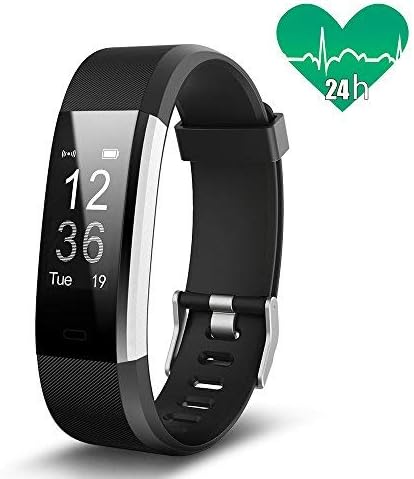 Fitness Tracker, JoyGeek Heart Rate Monitor Bluetooth Smart Watch Sleep Monitor Pedometer for iPhone Samsung