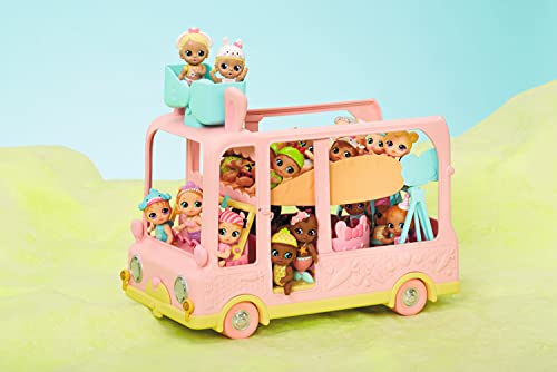 Zapf Creation 904763 BABY born Surprise Babies Bus - rosa Spielzeugbus für kleine Mini Puppen mit 2 exklusiven Püppchen… – Bild 6
