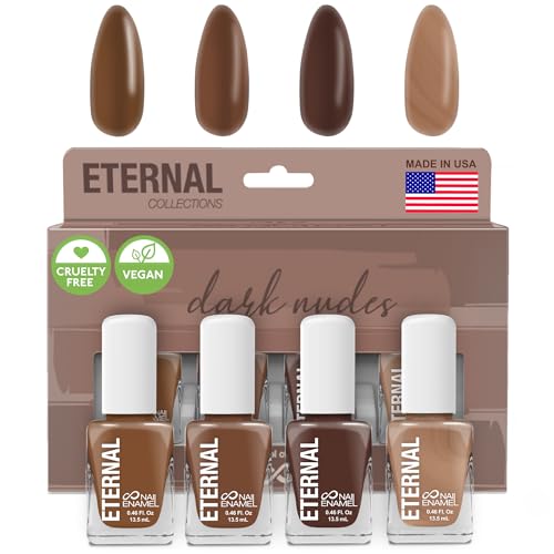 Vegan Nail Polish Set: Earth Tones