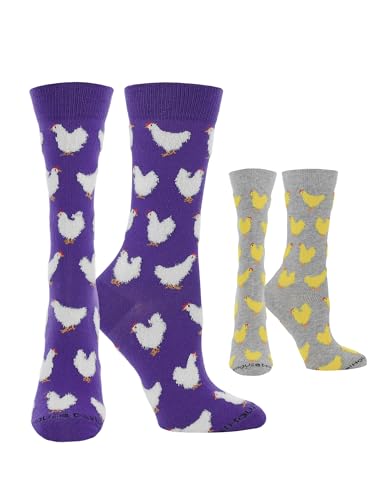 Image of WHD Chicken Crew Socks for Women & Men