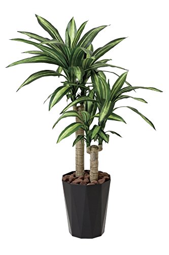 光触媒 人工観葉植物 光の楽園 幸福の木1.1m 406A180