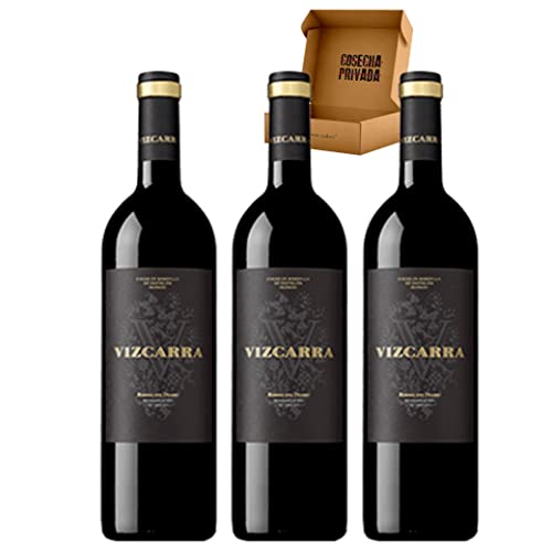 Vizcarra 15 Meses - Envío 24 H - Pack 3 botellas - Ribera del Duero - Seleccionado por Cosecha Privada - Vino Regalo