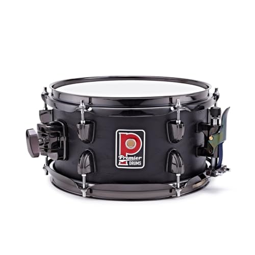 Premier Artist 10" x 5.5" Birch Snare Drum, Stealth Black