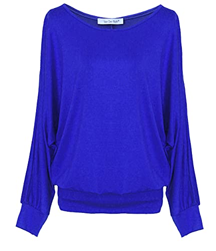Van Der Rich ® - Suéter Oversize - Mujer (ML-Eléctrico, XL)