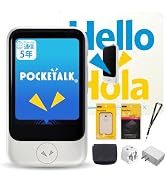 Amazon.co.jp: AI翻訳機 POCKETALK(ポケトーク)S グローバル通信2年付