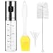 Produktbild BINSENI Olivenöl Sprayer, Essig Sprayer Liquid Dispenser Küchenzubehör für BBQ, Salat, Kochset (Glas)