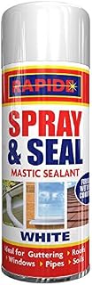 Spray & Seal Leak Fix Stop Sealant Instant Waterproof Gutter Roof Pipe - White