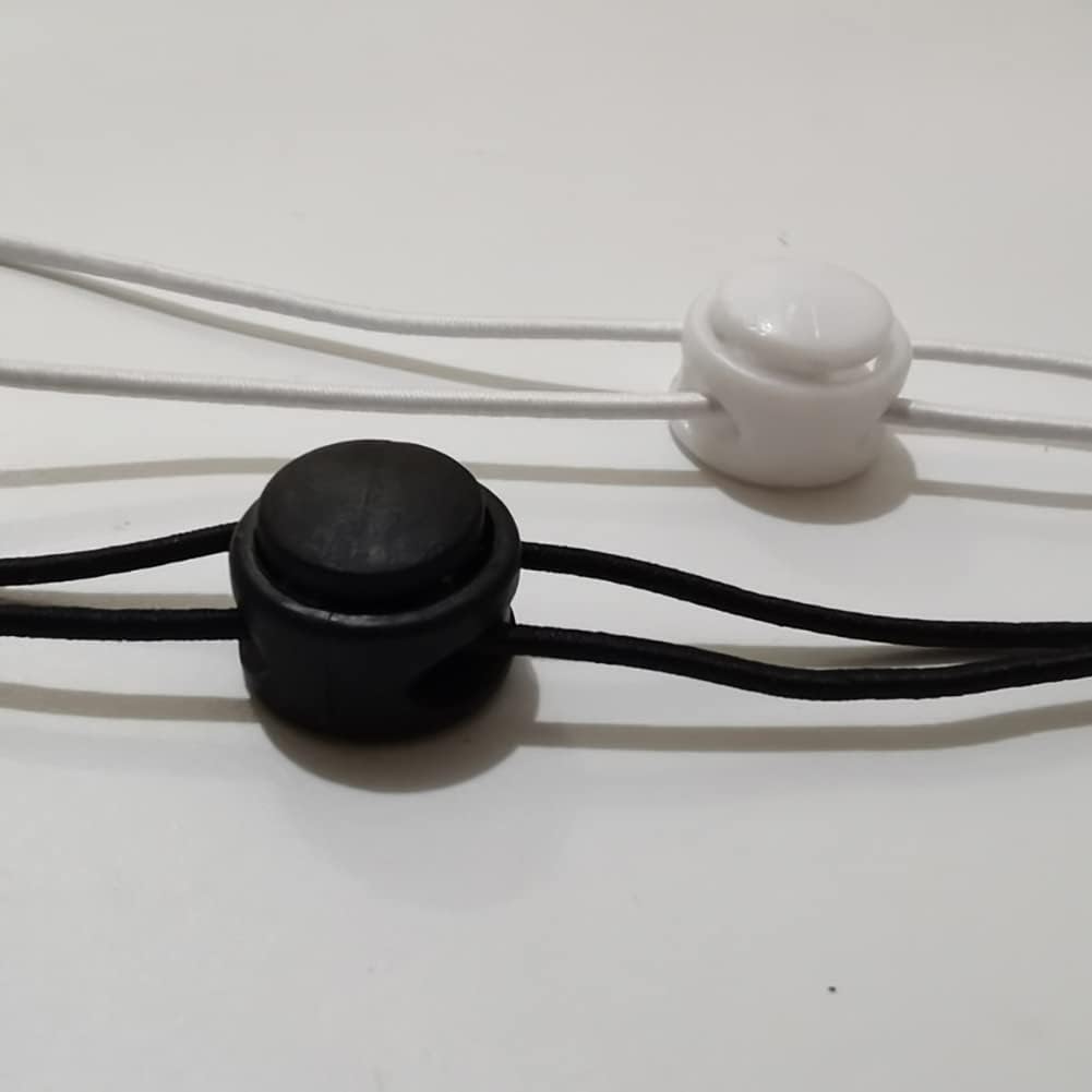 5 Pcs Flexible Removable Hat Chin Cord Strap Windproof Cap Strap Clips Adjustable Cord Fastener for Golfing Fishing