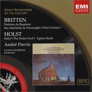 Britten: Sinfonia da Requiem; Sea Interludes & Passacaglis (Peter Grimes) / Holst: Ballet (The Perfect Fool); Edgon Heath