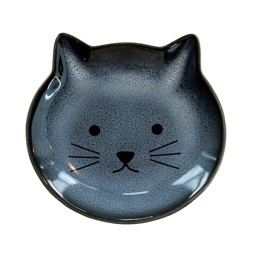 Sass & Belle Mojave Cat Tea Bag Dish - Ceramic Gift for Tea Lover – Home decor Kitchenware designed by Sass and Belle