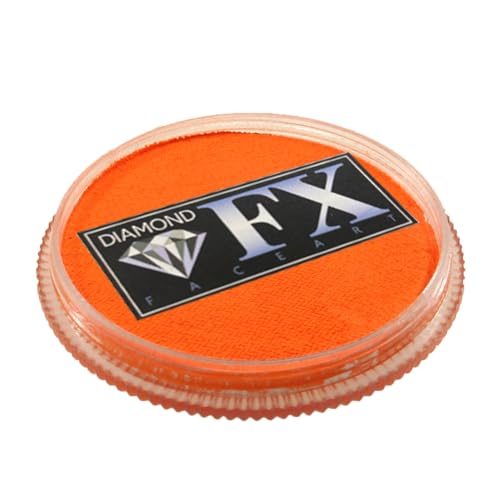 Diamond FX Neon Face Paint - Orange (30 gm)