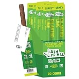 The New Primal 100% Free-Range Cilantro Lime Turkey Meat Stick, Whole30 & Paleo Approved, Gluten, Dairy & Soy Free, 1 Oz (Pack of 20)