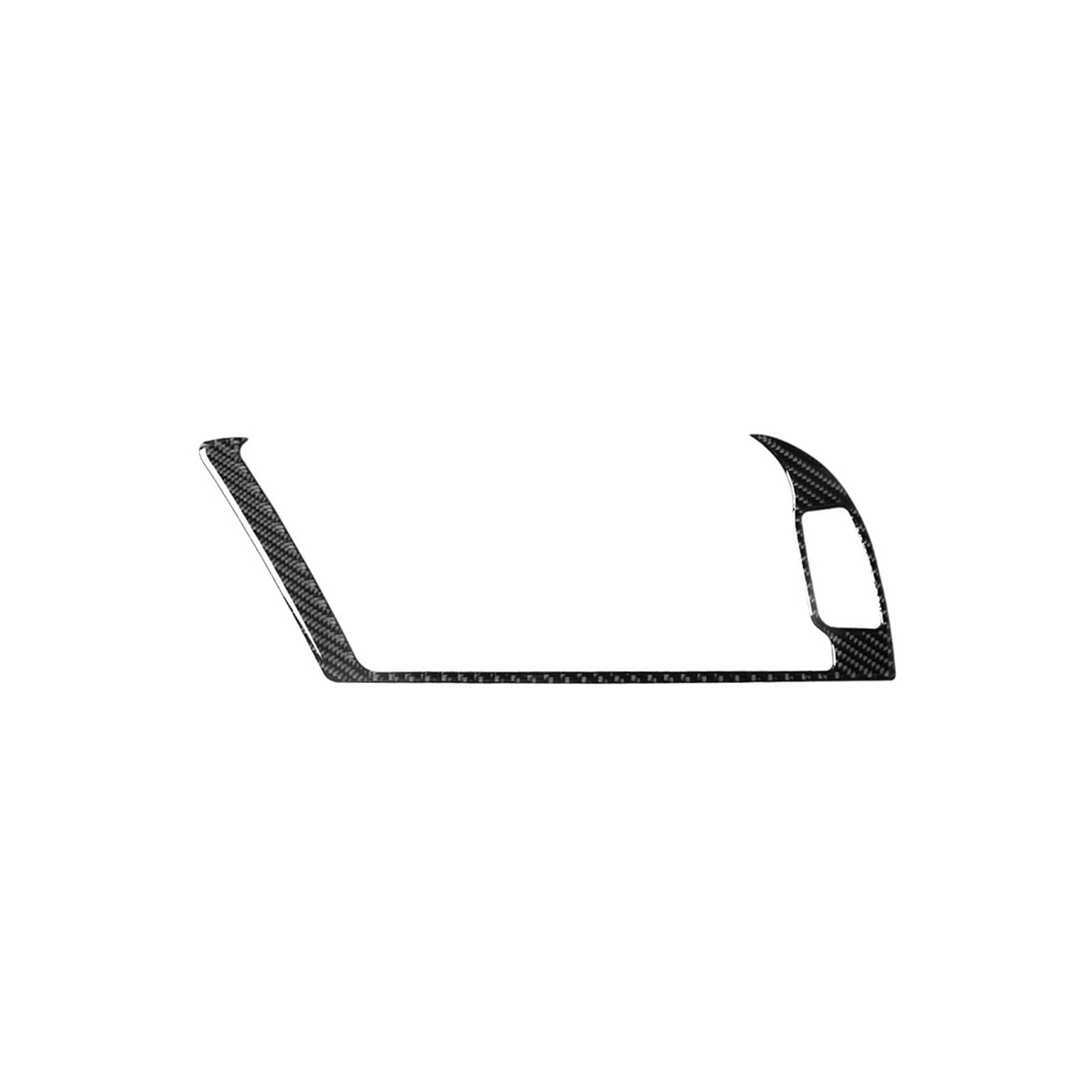 QBKGMEWCA Center Console Navigations Gear Shift Panel Interior Trim Upgrade Compatible for Audi A4 B8 A5 Q5(Type12)