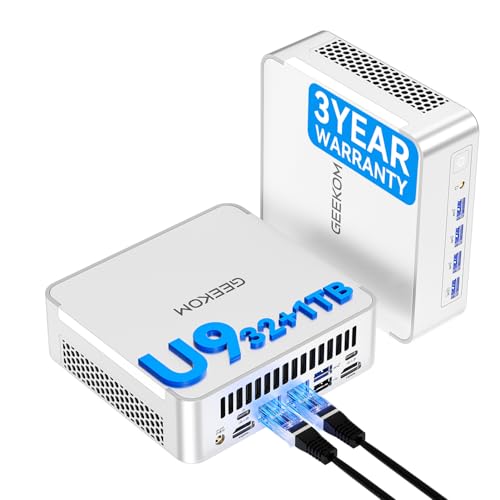 GEEKOM XT1 K~jPCAUltra U9-185H[Beats i9-13900HK]ځAIntel NUC14֕iA1TB SSD 32GB DDR5 ~jfXNgbvRs[^[A2.0pVXe|8 X USB|fALAN| 