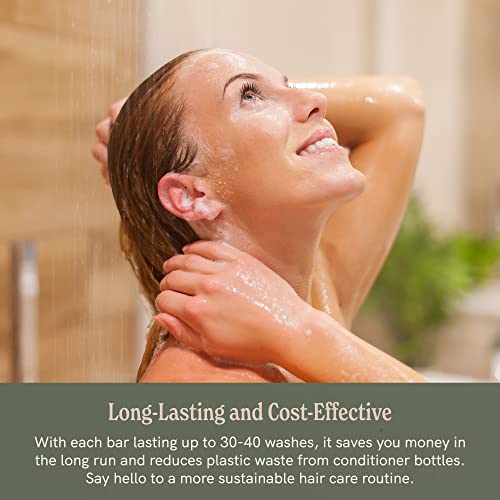 J·r·liggett's Hair Conditioner Bar | Plant Based Ingredients | Zero Waste Biodegradable, Sulfate & Cruelty Free | Leaves Hair Healthy, Clean, Soft And Conditioned | Eco Friendly 3 Pack 1.75Oz #TOP5