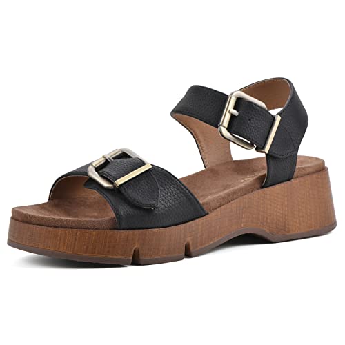 Sandale femme White Mountain Leftmost avec semelle anatomique marche