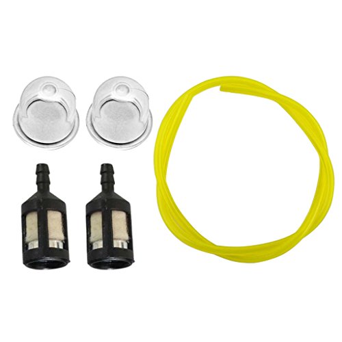 FLAMEER Replacement Primer Bulb Fuel Filter Fue Line for Homelite BP250 /HB180 /HB18V /GST /GST18 /GSTBC /HBC18 /HBC30 /HBC30B