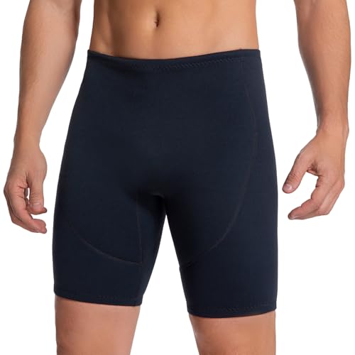 Wetsuit Shorts for Men Wet Suit 2mm Neoprene Shorts Diving Shorts for Water Sports Swimming Snorkeling Diving Surfing Kayaking Wakeboarding Waterskiing (XL)