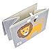 CLCROBD Foldable Large Kids Toy Chest with Flip-Top Lid, Collapsible Fabric Animal Toy Storage Organizer/Bin/Box/Basket/Trunk for Toddler, Children and Baby Nursery (Lion)