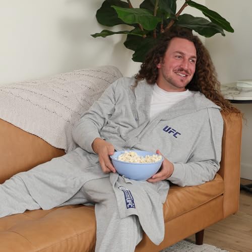 Image of DudeRobe Men's Robe - Hooded TERRY Bath Robe for Men with Pockets | Soft, Comfy Men's Bathrobe from Shark Tank