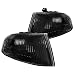 Spec-D Tuning LC-CV923JM-V2-RS Honda Civic 2/3Dr Black Corner Turn Signal Lights